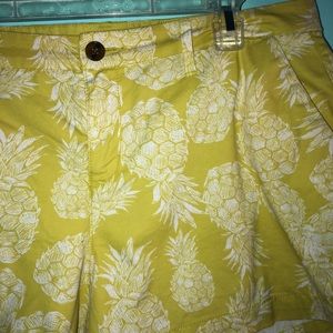 Old Navy Pineapple Shorts